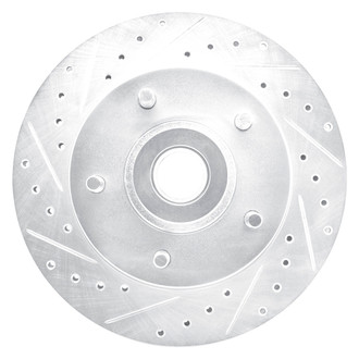 DFC® - Premium Drilled and Slotted Front Driver Side Brake Rotor