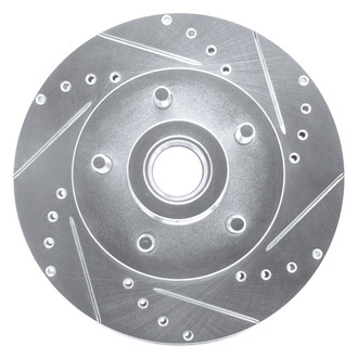 DFC® - Premium Drilled and Slotted Front Passenger Side Brake Rotor