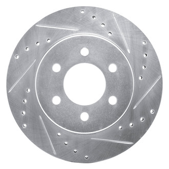 DFC® - Premium Drilled and Slotted Front Passenger Side Brake Rotor