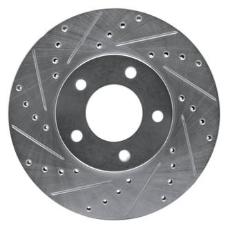 DFC® - Premium Drilled and Slotted Front Driver Side Brake Rotor