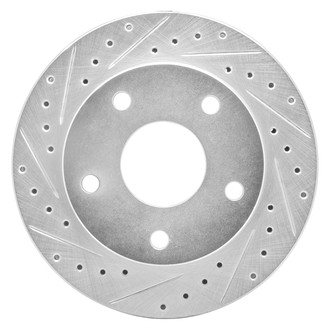 DFC® - Premium Drilled and Slotted Front Driver Side Brake Rotor