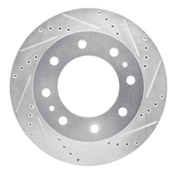 DFC® - Premium Drilled and Slotted Front Brake Rotor