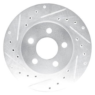 DFC® - Premium Drilled and Slotted Front Driver Side Brake Rotor