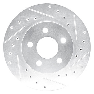 DFC® - Premium Drilled and Slotted Front Passenger Side Brake Rotor