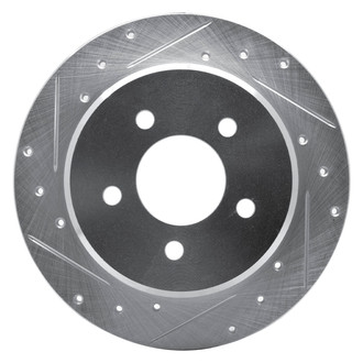 DFC® - Premium Drilled and Slotted Rear Driver Side Brake Rotor