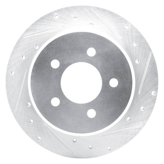 DFC® - Premium Drilled and Slotted Rear Passenger Side Brake Rotor
