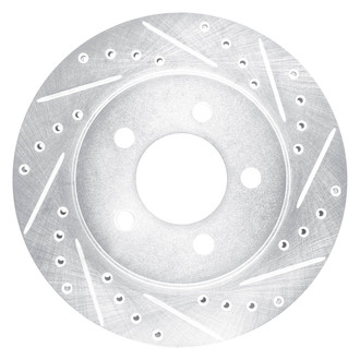 DFC® - Premium Drilled and Slotted Front Passenger Side Brake Rotor