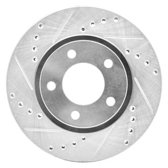 DFC® - Premium Drilled and Slotted Front Driver Side Brake Rotor