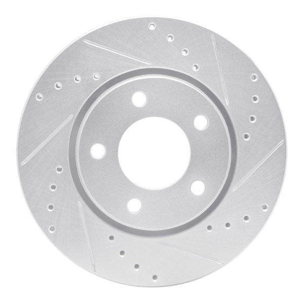 DFC® - Premium Drilled and Slotted Front Brake Rotor