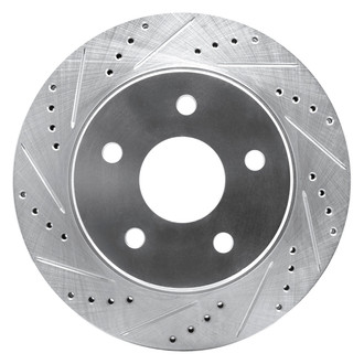 DFC® - Premium Drilled and Slotted Front Passenger Side Brake Rotor