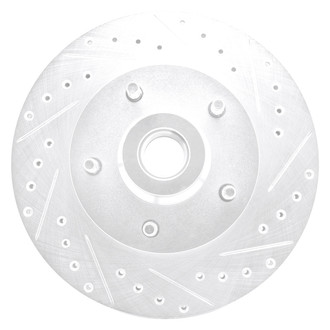 DFC® - Premium Drilled and Slotted Front Passenger Side Brake Rotor