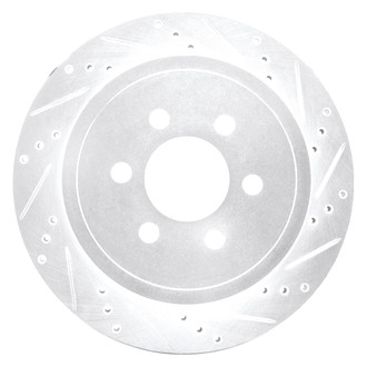 DFC® - Premium Drilled and Slotted Rear Passenger Side Brake Rotor