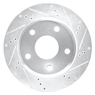 DFC® - Premium Drilled and Slotted Front Passenger Side Brake Rotor