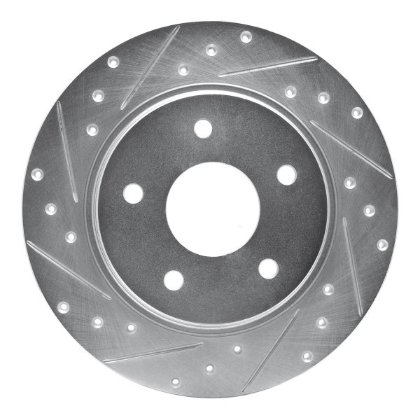 DFC® - Premium Drilled and Slotted Rear Brake Rotor