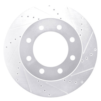 DFC® - Premium Drilled and Slotted Front Passenger Side Brake Rotor
