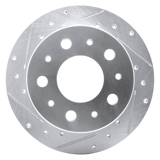 DFC® - Premium Drilled and Slotted Rear Driver Side Brake Rotor