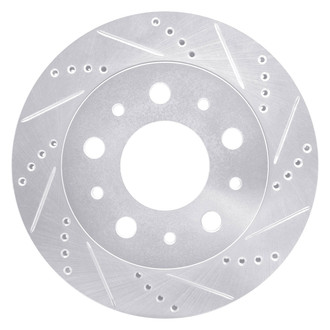 DFC® - Premium Drilled and Slotted Rear Passenger Side Brake Rotor