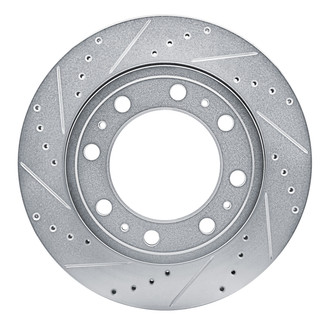 DFC® - Premium Drilled and Slotted Rear Driver Side Brake Rotor