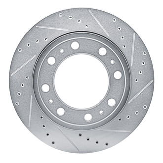 DFC® - Premium Drilled and Slotted Rear Passenger Side Brake Rotor