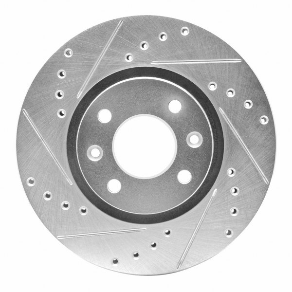 DFC® - Premium Drilled and Slotted Front Brake Rotor