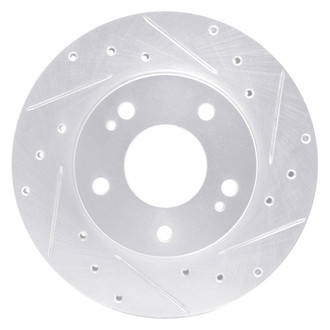 DFC® - Premium Drilled and Slotted Front Passenger Side Brake Rotor