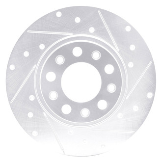 DFC® - Premium Drilled and Slotted Rear Passenger Side Brake Rotor