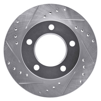 DFC® - Premium Drilled and Slotted Front Brake Rotor