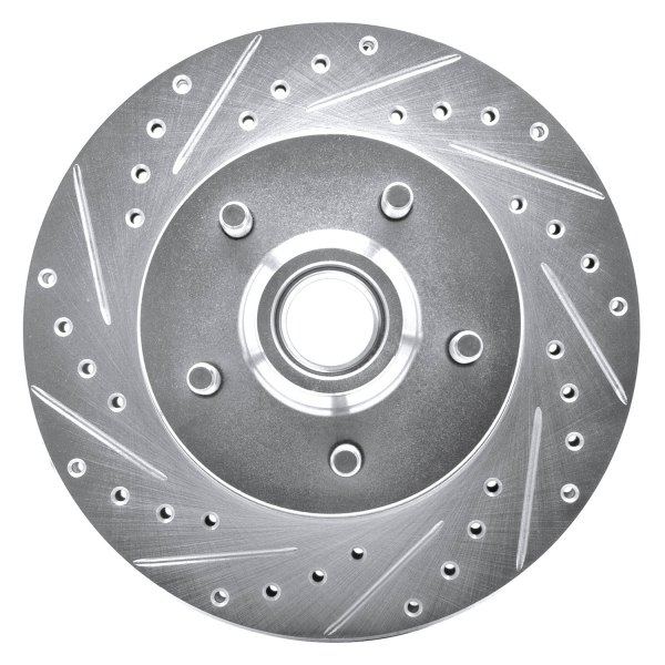 DFC® - Premium Drilled and Slotted Front Brake Rotor