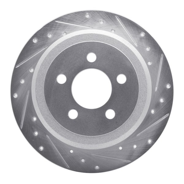 DFC® - Premium Drilled and Slotted Rear Brake Rotor