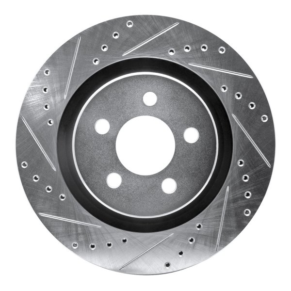 DFC® - Premium Drilled and Slotted Front Brake Rotor