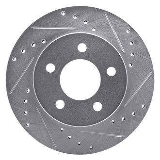 DFC® - Premium Drilled and Slotted Front Passenger Side Brake Rotor
