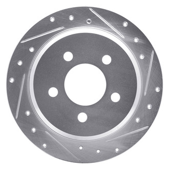 DFC® - Premium Drilled and Slotted Rear Passenger Side Brake Rotor