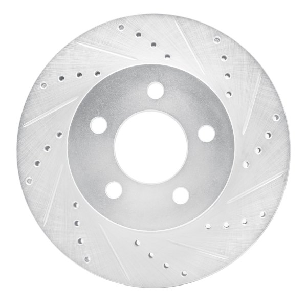 DFC® - Premium Drilled and Slotted Front Brake Rotor