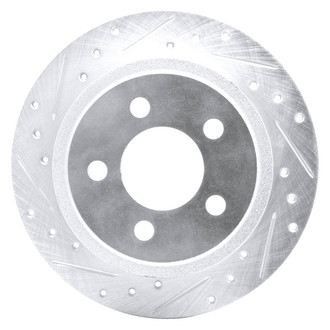 DFC® - Premium Drilled and Slotted Rear Driver Side Brake Rotor