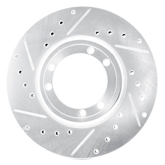 DFC® - Premium Drilled and Slotted Rear Driver Side Brake Rotor