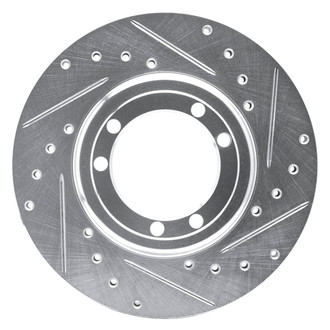 DFC® - Premium Drilled and Slotted Rear Passenger Side Brake Rotor