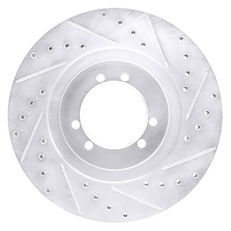 DFC® - Premium Drilled and Slotted Rear Passenger Side Brake Rotor
