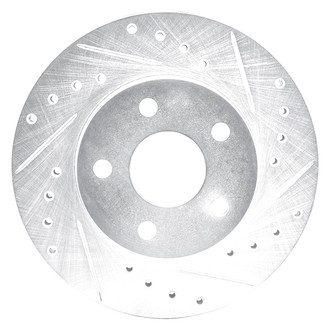 DFC® - Premium Drilled and Slotted Front Passenger Side Brake Rotor