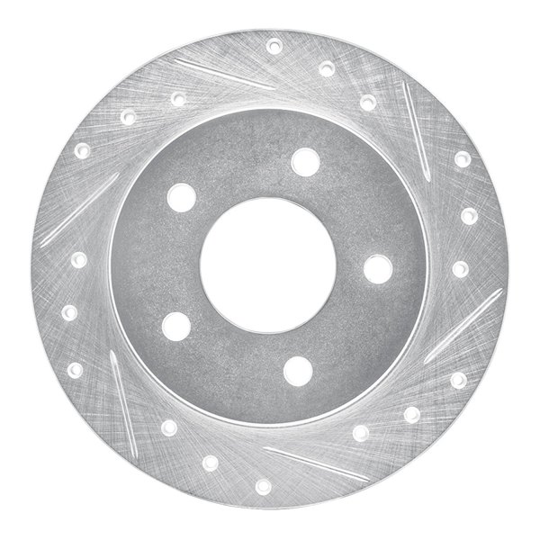 DFC® - Premium Drilled and Slotted Rear Brake Rotor