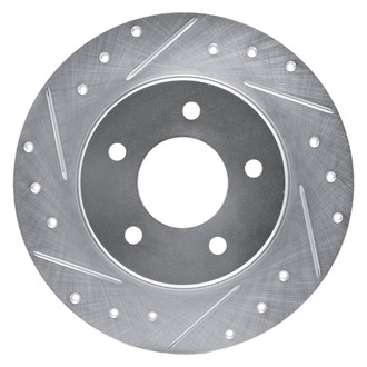 DFC® - Premium Drilled and Slotted Rear Driver Side Brake Rotor