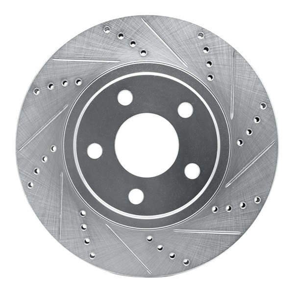 DFC® - Premium Drilled and Slotted Front Brake Rotor