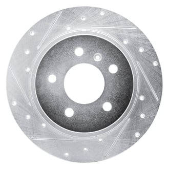 DFC® - Premium Drilled and Slotted Rear Driver Side Brake Rotor