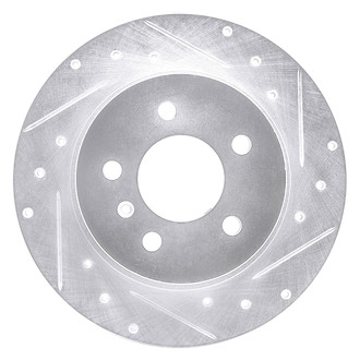 DFC® - Premium Drilled and Slotted Rear Passenger Side Brake Rotor