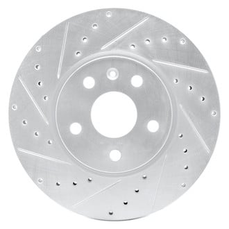 DFC® - Premium Drilled and Slotted Front Driver Side Brake Rotor