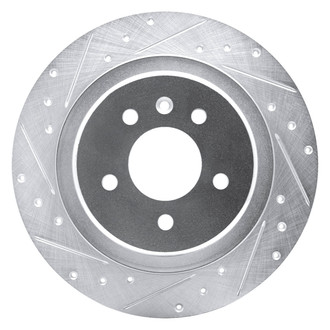 DFC® - Premium Drilled and Slotted Rear Driver Side Brake Rotor