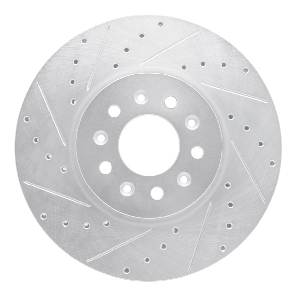 DFC® - Premium Drilled and Slotted Front Brake Rotor