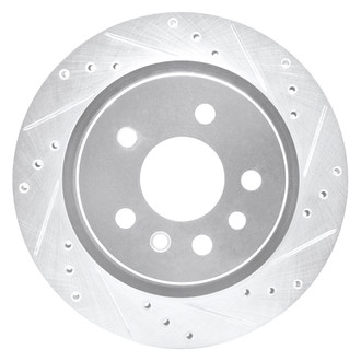 DFC® - Premium Drilled and Slotted Rear Passenger Side Brake Rotor