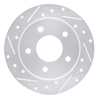DFC® - Premium Drilled and Slotted Rear Driver Side Brake Rotor