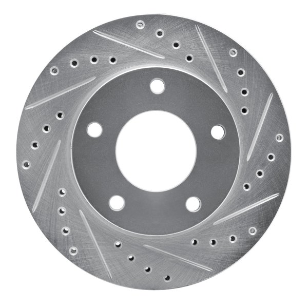 DFC® - Premium Drilled and Slotted Front Brake Rotor