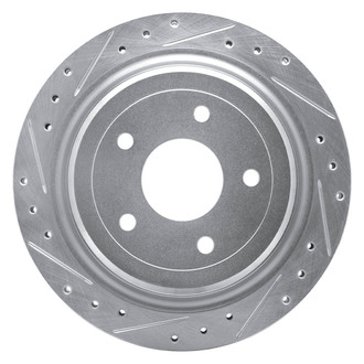 DFC® - Premium Drilled and Slotted Rear Driver Side Brake Rotor